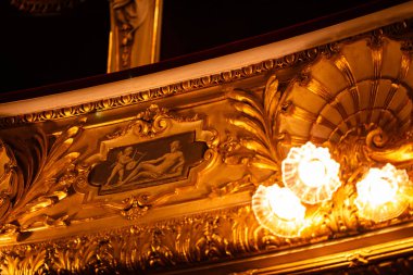 Lviv, Ukrayna - 25 Nisan 2024: Lviv Ulusal Opera İçişleri