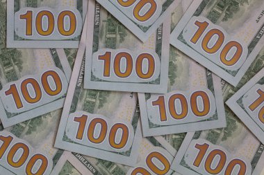 Tasarım amaçlı 100 dolarlık banknotlar