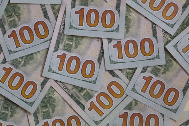 Tasarım amaçlı 100 dolarlık banknotlar