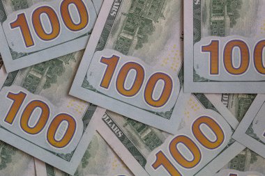 Tasarım amaçlı 100 dolarlık banknotlar