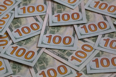 Tasarım amaçlı 100 dolarlık banknotlar
