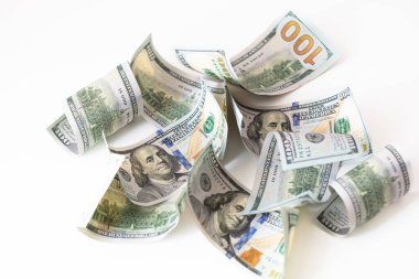 Tasarım amaçlı 100 dolarlık banknotlar oluşturuldu.