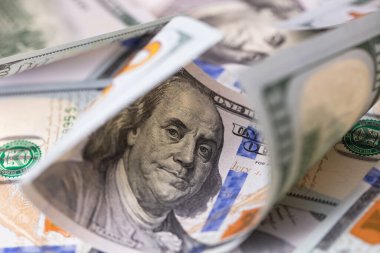 Tasarım amaçlı 100 dolarlık banknotlar oluşturuldu.