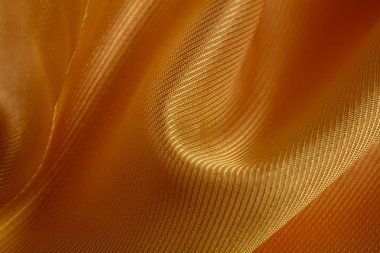 Tasarım amacı için sarı asetat kumaş desenli arkaplan