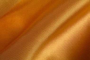 yellow acetate fabric textured background for design purpose clipart