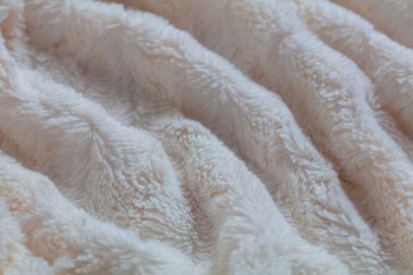 Tasarım amacı için beyaz kadife kumaş desenli arka plan