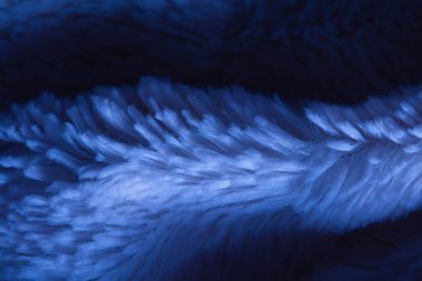 Tasarım amacı için mavi kadife kumaş desenli arkaplan