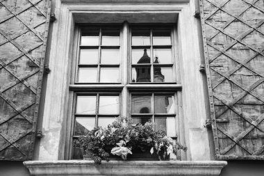 Pencereye panjurlu Mary 'nin varsayımının Ermeni Katedrali yansıması