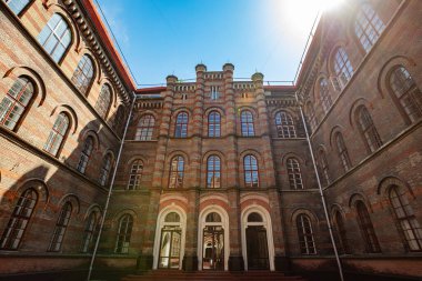 Lviv, Ukrayna - 1 Temmuz 2024: Lviv Devlet Hayat Güvenliği Üniversitesi