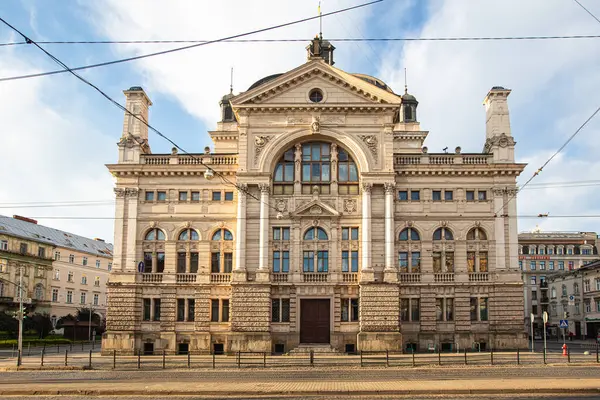 stock image Lviv, Ukraine - June 28, 2024: Lviv National Opera in Lviv, Ukraine