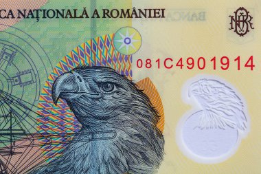 Tasarım amaçlı 50 Romen lei banknotunun kapanışı