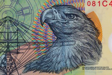 Tasarım amaçlı 50 Romen lei banknotunun kapanışı