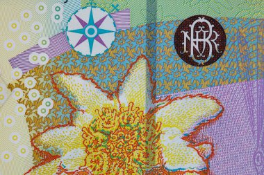 Tasarım amaçlı 50 Romen lei banknotunun kapanışı