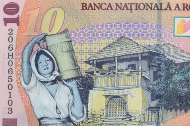 Tasarım amaçlı 10 Romen lei banknotunun kapanışı