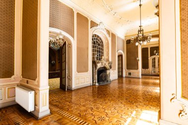 Lviv, Ukrayna - 22 Ağustos 2024: Lviv Bilim Adamları Evi (eski soylu kumarhane))