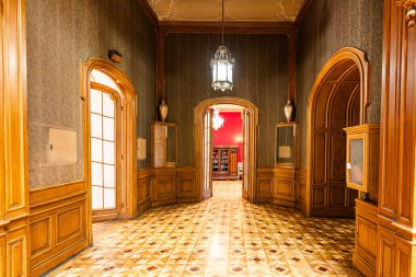 Lviv, Ukrayna - 22 Ağustos 2024: Lviv Bilim Adamları Evi (eski soylu kumarhane))