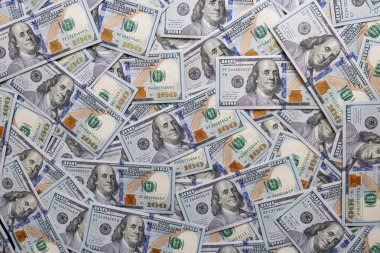Tasarım amaçlı 100 dolarlık banknotlar