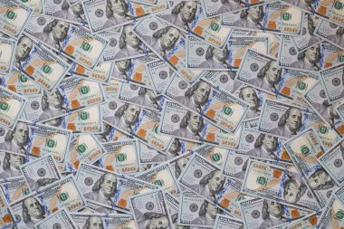 Tasarım amaçlı 100 dolarlık banknotlar