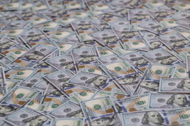 Tasarım amaçlı 100 dolarlık banknotlar
