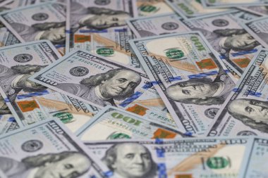 Tasarım amaçlı 100 dolarlık banknotlar