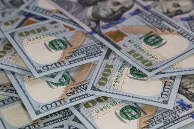 Tasarım amaçlı 100 dolarlık banknotlar