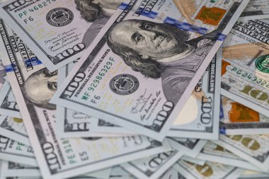 Tasarım amaçlı 100 dolarlık banknotlar