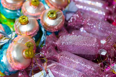 Tasarım amaçlı Noel oyuncaklarının kapanışı