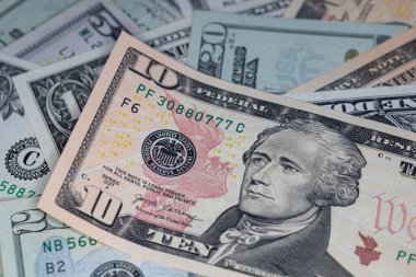 Tasarım amacı için farklı Amerikan doları banknotları