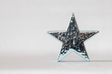 turkuaz metalik parlak yıldız dekoru tasarım amacı için