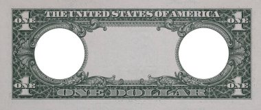 Birleşik Devletler 1 dolar sınırı ve drsign amacı için boş orta alan
