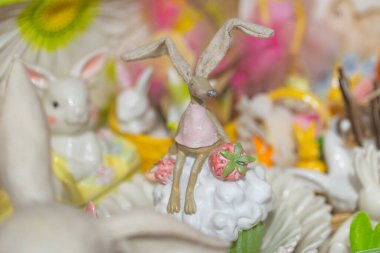 Tasarım amaçlı Paskalya süslemeleri, bahar dekorasyonları