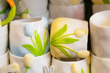 Tasarım amaçlı Paskalya süslemeleri, bahar dekorasyonları