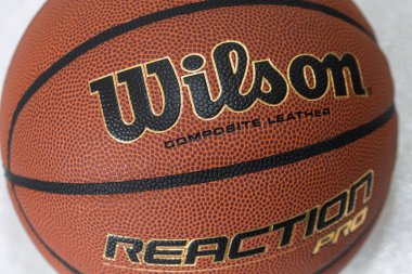 Lviv, Ukrayna - 8 Nisan 2025: Wilson Reaction PRO basketbol