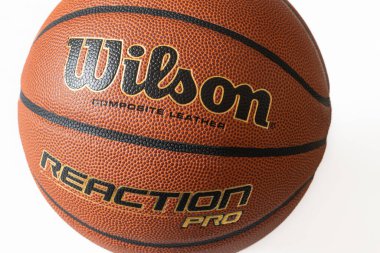 Lviv, Ukrayna - 8 Nisan 2025: Wilson Reaction PRO basketbol