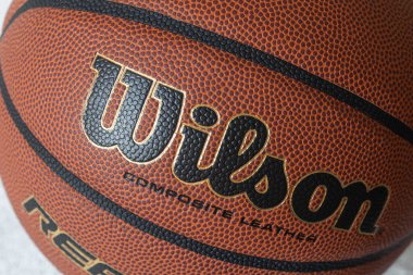 Lviv, Ukrayna - 8 Nisan 2025: Wilson Reaction PRO basketbol