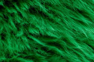 Tasarım amacı için yeşil kabarık kumaş desenli arkaplan