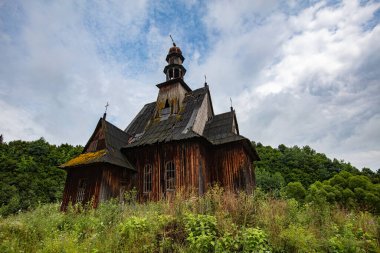Ilnyk Köyündeki Eski Ahşap Katolik Şapeli, Lviv Oblastı, Ukrayna