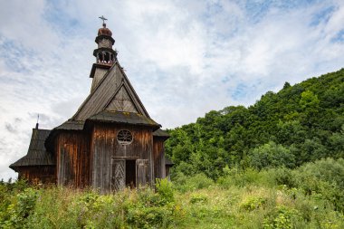 Ilnyk Köyündeki Eski Ahşap Katolik Şapeli, Lviv Oblastı, Ukrayna