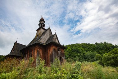 Ilnyk Köyündeki Eski Ahşap Katolik Şapeli, Lviv Oblastı, Ukrayna