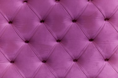 Mor Kadife Döşeme Yapısı