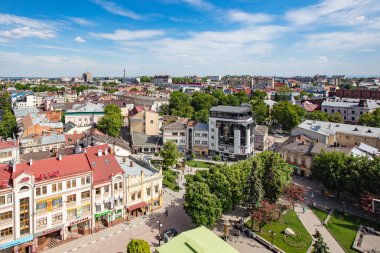 Ivano-Frankivsk, Ukrayna - 21 Mayıs 2017: Ivano-Frankivsk, View
