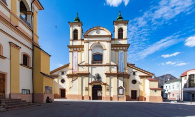 Ivano-Frankivsk, Ukrayna - 21 Mayıs 2017: İvano-Frankivsk, Bakire Meryem Kilisesi