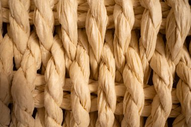 Dokuma Hasır Doku, Doğal Malzeme, Yakın çekim