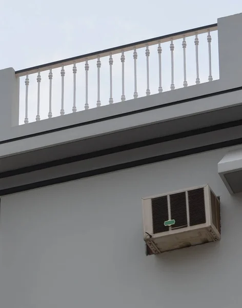Klimaanlage Der Wand Eines Modernen Hauses Thailand — Stockfoto