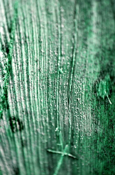 Zielony Pomalowany Drewniany Mur Bliska Streszczenie Tła Tekstury Projektu — Zdjęcie stockowe