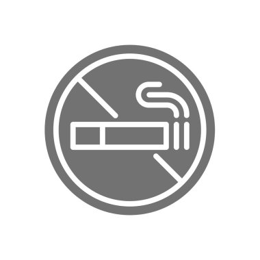 Dumanı tüten işaret yok. Sigaraya izin verilmiyor.