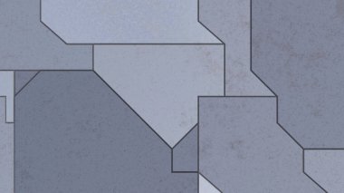 Metalik bilim kurgu panelleri uzay gemisi gövdesi. Geleceğe ait geometrik desen ve doku. Teknoloji konsepti. 3d illüstrasyon