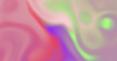 Soyut renk gradyan döngü animasyonu, ilham verici video projeleri, sunumlar, raporlar, reklamlar, sosyal medya için kullanılan yumuşak sıvı gradyan arkaplan.