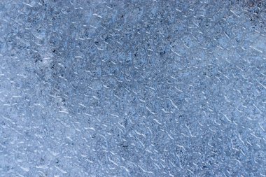 Donmuş buz dokusu. Kristal su arka planı. desenli efekt fotoğrafı