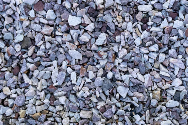 Çakıl Dokusu Çakıl Taşı Arka Planı Granit Çakıl Dokusu Gri — Stok fotoğraf